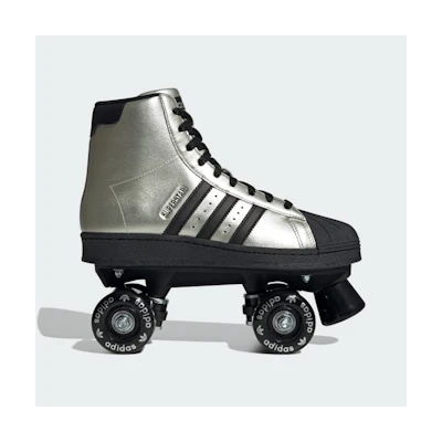 (W) Adidas Superstar 82 Roller Skates Alumina/Core Black/Silver Metallic