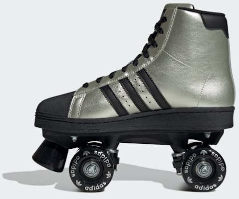 (W) Adidas Superstar 82 Patines Alumina/Core Black/Plata Metálica JS4041 Details for (W) Adidas Superstar 82 Patines Alumina/Core Black/Plata Metálica JS4041