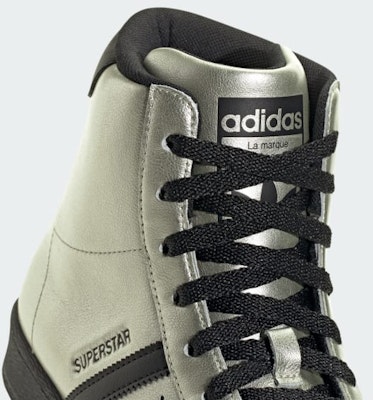 (W) Adidas Superstar 82 Patines Alumina/Core Black/Plata Metálica JS4041 1