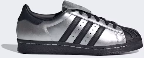 (Women) Adidas Superstar 82 Silver Metallic/Core Black/Core Black JH5669 (Women) Adidas Superstar 82 Silver Metallic/Core Black/Core Black JH5669