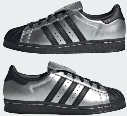 (W) 아디다스 슈퍼스타 82 실버 메탈릭/코어 블랙/코어 블랙 JH5669 Sizing (W) 아디다스 슈퍼스타 82 실버 메탈릭/코어 블랙/코어 블랙 JH5669