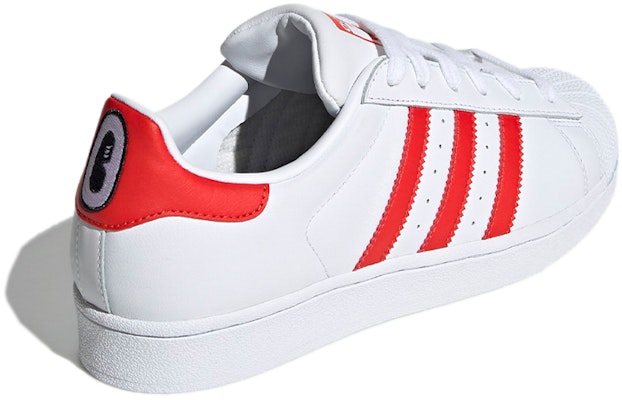 (W) adidas Superstar 'Merah Aktif' CM8413 Shop (W) adidas Superstar 'Merah Aktif' CM8413