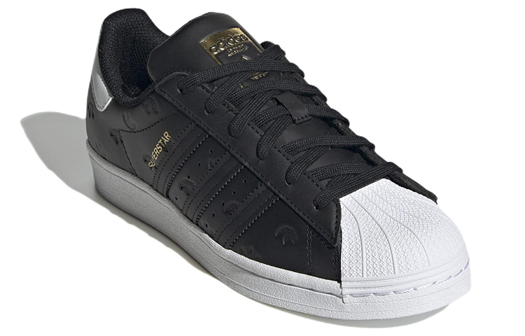 Lookbook (Women) adidas Superstar 'Allover Debossed Trefoils - Black White' HQ1937