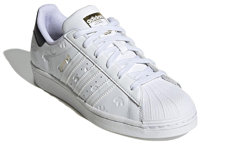 Lookbook (W) adidas Superstar 'Trefoils Grabados por Completo - Blanco Negro' HQ1936