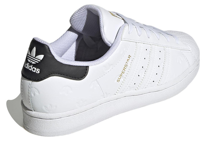 Shop (W) adidas Superstar 'Trefoils Grabados por Completo - Blanco Negro' HQ1936