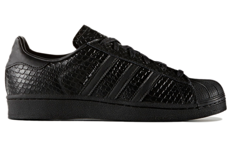 (W) adidas Superstar 'Black' 圖 2