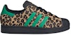 (W) 아디다스 슈퍼스타 '블랙 코트 그린 레오파드' JP8165