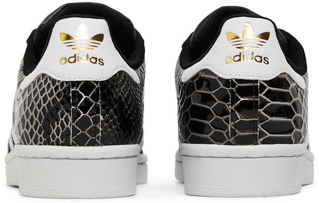 (W) 阿迪达斯 Superstar '黑色蛇皮' 运动鞋 FV3327 Details for (W) 阿迪达斯 Superstar '黑色蛇皮' 运动鞋 FV3327