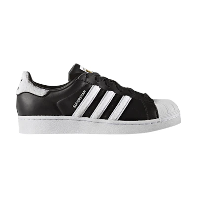 (W) adidas Superstar 'Black White Chenille'