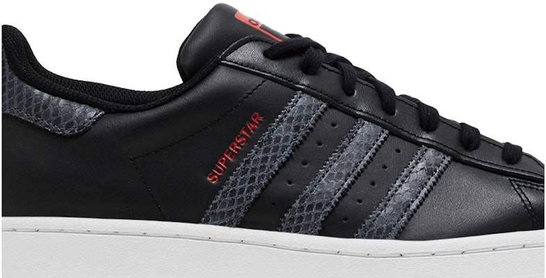 (W) adidas Superstar 'Hitam Putih Kulit Ular' HQ1917 Order (W) adidas Superstar 'Hitam Putih Kulit Ular' HQ1917