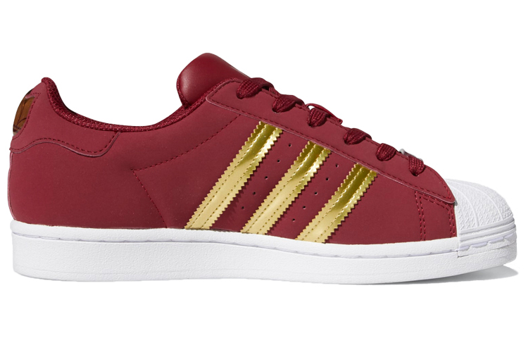 Order (W) 阿迪达斯 Superstar '勃艮第金属金' FZ2119