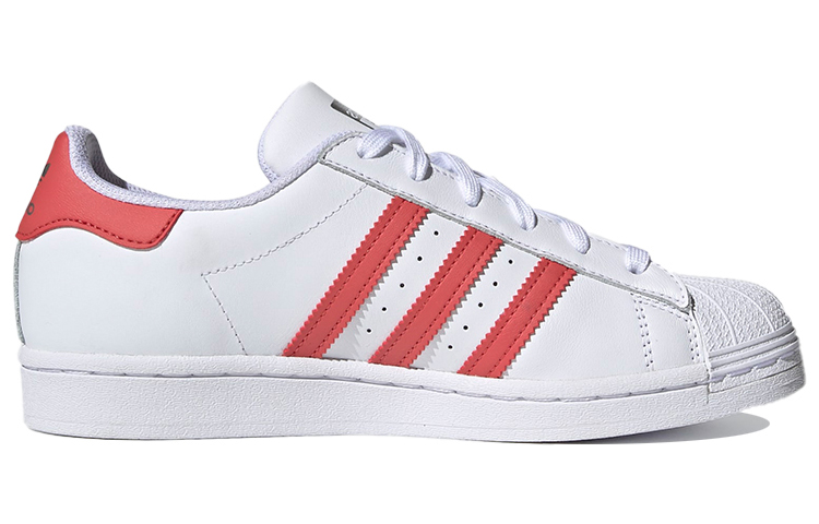 (W) adidas Superstar 'Cloud White Pink' 圖 2