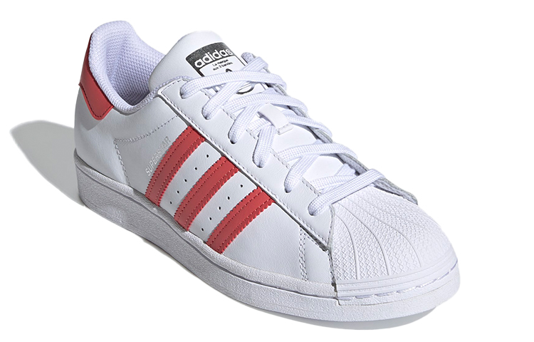 (W) adidas Superstar 'Cloud White Pink' 圖 3