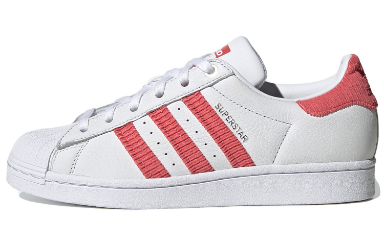 (Women) adidas Superstar 'Corduroy Striped - White Tactile Pink' H69024