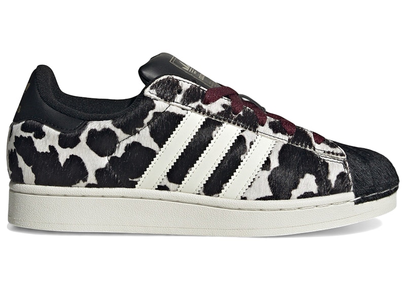 (Women) adidas Superstar 'Cow Print Black' KJ4647
