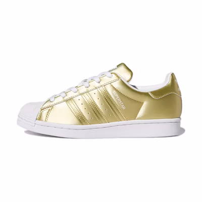 (W) adidas Superstar 'Gold Metallic'