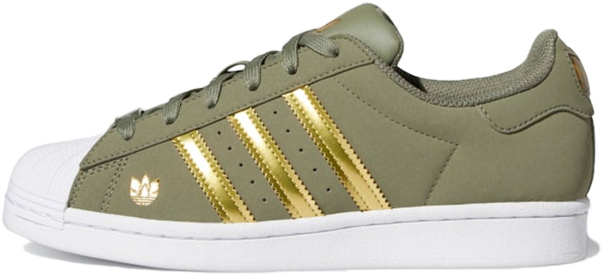 (W) adidas Superstar 'Emas Hijau Metalik' FZ2120 Buy (W) adidas Superstar 'Emas Hijau Metalik' FZ2120