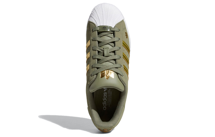 Purchase (W) adidas Superstar 'Emas Hijau Metalik' FZ2120