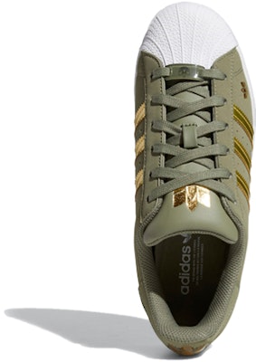 (W) adidas Superstar 'Emas Hijau Metalik' FZ2120 Purchase (W) adidas Superstar 'Emas Hijau Metalik' FZ2120