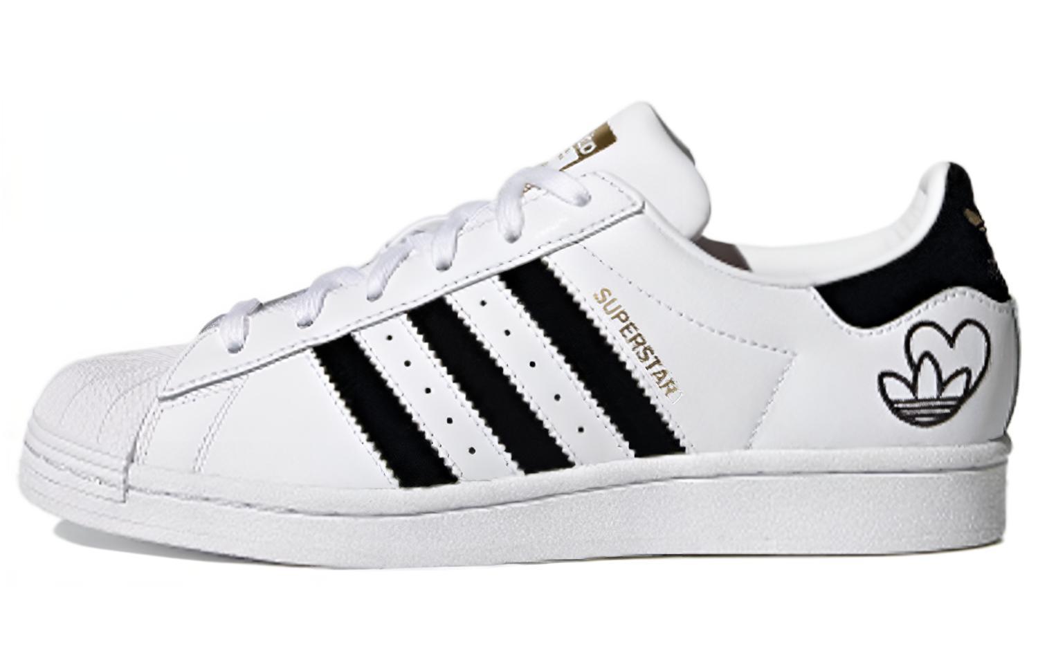 (Women) adidas Superstar 'Heart Logo - White' FY4755