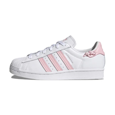 (W) adidas Superstar 'Knotted Rope - White Clear Pink'