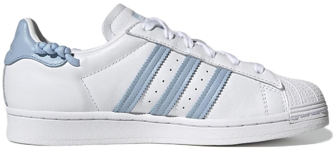 (W) adidas Superstar 'Ikatan Tali - Putih Langit Cerah' GZ3445 Order (W) adidas Superstar 'Ikatan Tali - Putih Langit Cerah' GZ3445