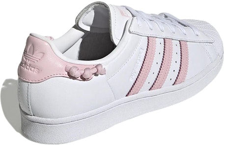 (女款)adidas Superstar「結繩 - 白色淺粉紅」GZ3446 Shop (女款)adidas Superstar「結繩 - 白色淺粉紅」GZ3446