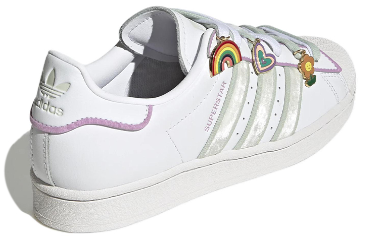 Shop (W) 아디다스 슈퍼스타 '레이스 주얼 - 화이트 라일락' GY9867
