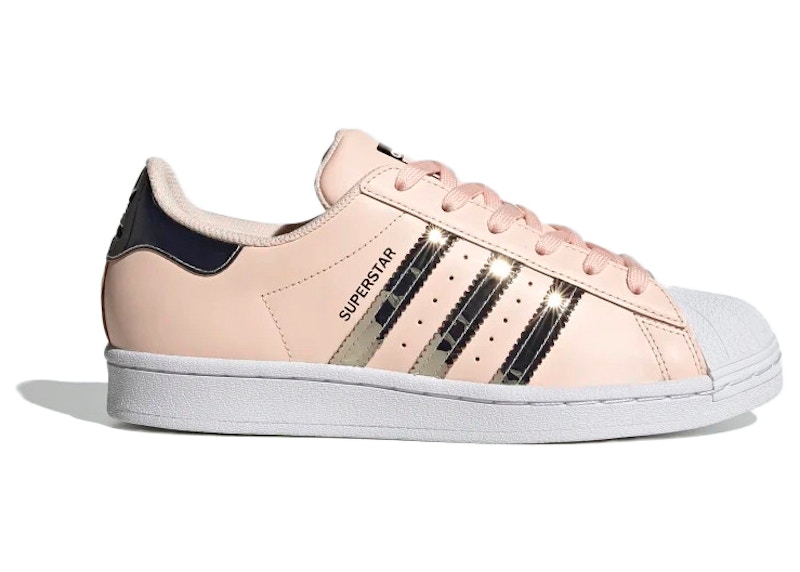 adidas superstar metallic women's