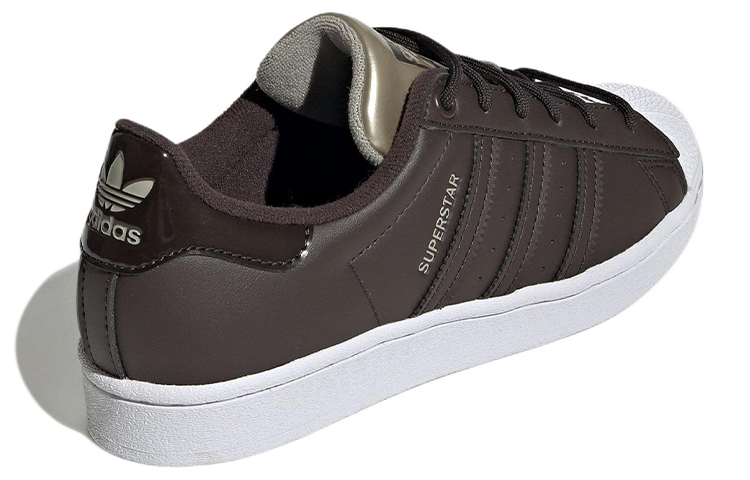 Shop (Women) adidas Superstar 'Night Brown Gold' GX4360
