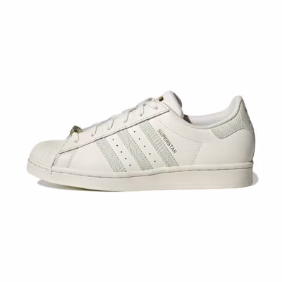 (W) adidas Superstar 'Off White Linen Green'