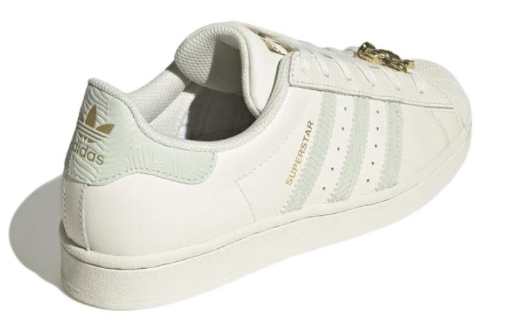 (W) adidas Superstar 'Off White Linen Green' 圖 4