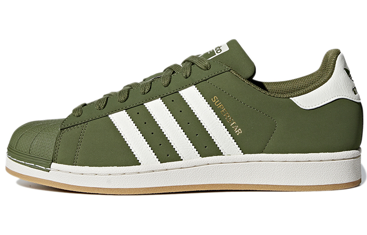 Buy adidas originals Superstar 低筒 板鞋 男款 深綠色