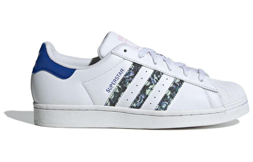 Order (W) 阿迪达斯Superstar '条纹花卉设计' IE9638