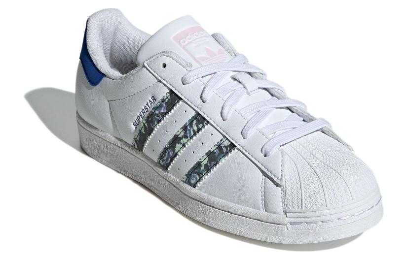 Lookbook (W) 阿迪达斯Superstar '条纹花卉设计' IE9638