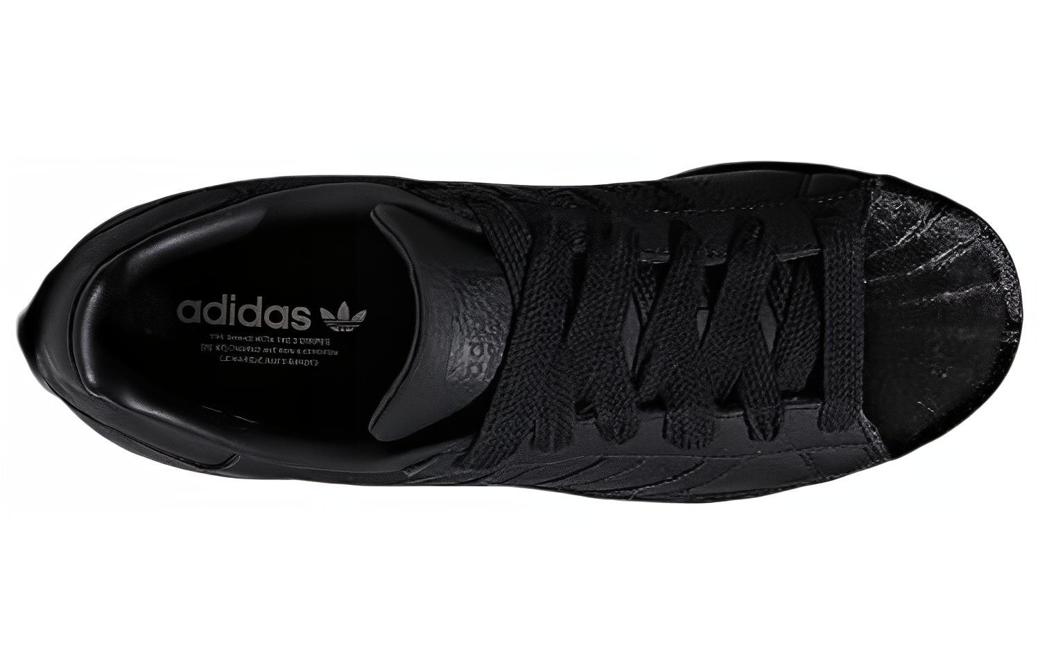 (W) adidas Superstar 'Tonal Black' 圖 4