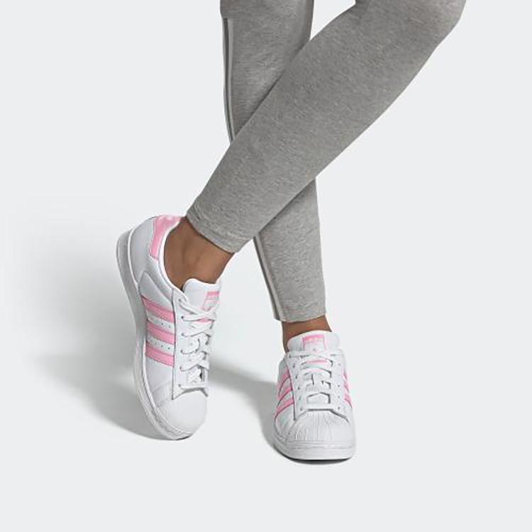 (W) adidas Superstar 'True Pink' 圖 6