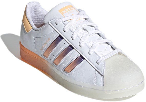 (W) アディダス スーパースター "白×アシッドオレンジ" GW4908 Lookbook (W) アディダス スーパースター "白×アシッドオレンジ" GW4908