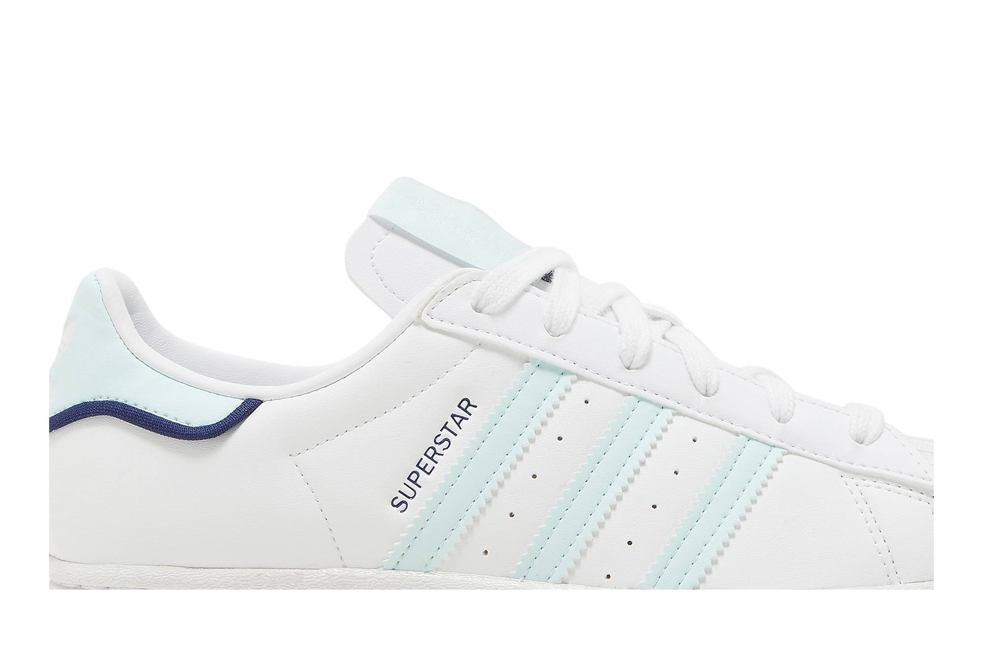 Order (W) 阿迪达斯 Superstar “白色接近蓝色” GX1835