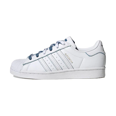 (W) adidas Superstar 'White Altered Blue'