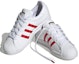 Lookbook (女性)adidas Superstar「白色 Better Scarlet」HQ1903