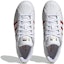 Purchase (女性)adidas Superstar「白色 Better Scarlet」HQ1903