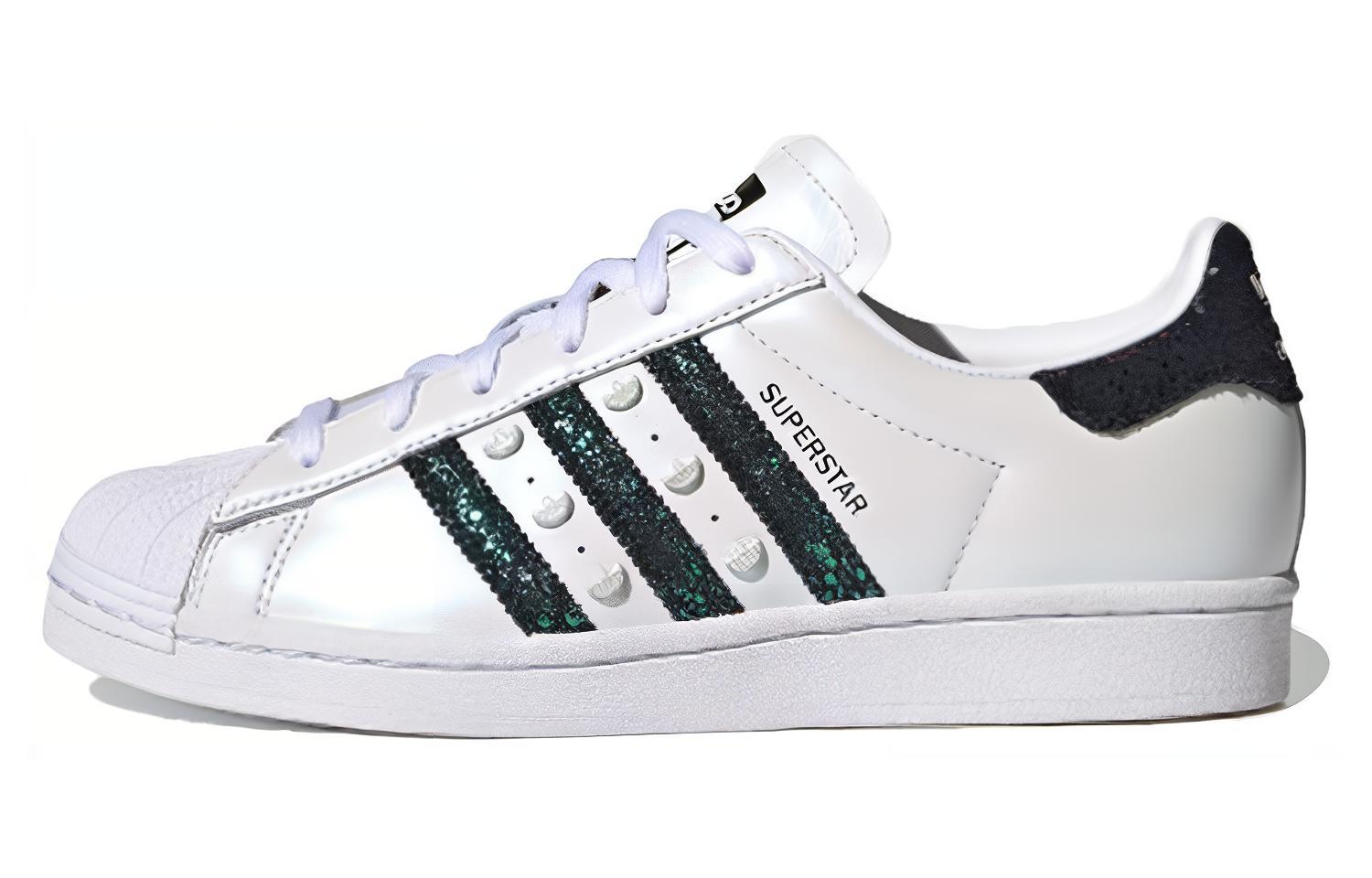 (W) adidas Superstar 'White Black'