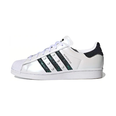 (W) adidas Superstar 'White Black'