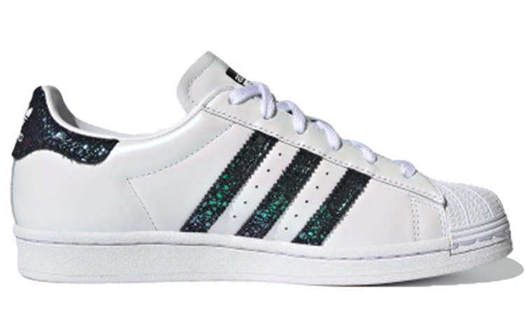 (W) adidas Superstar 'White Black' 圖 2