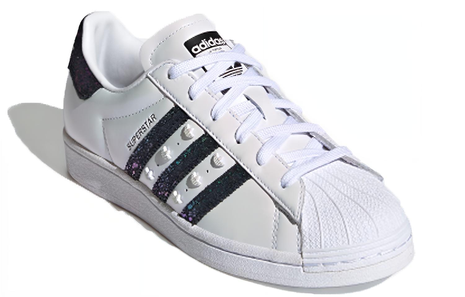 (W) adidas Superstar 'White Black' 圖 3
