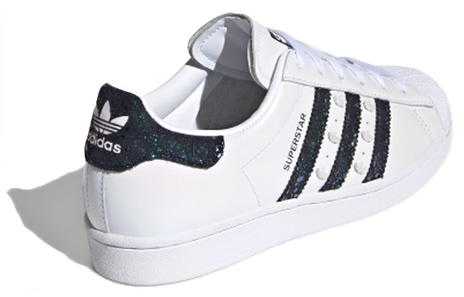 (W) adidas Superstar 'White Black' 圖 4