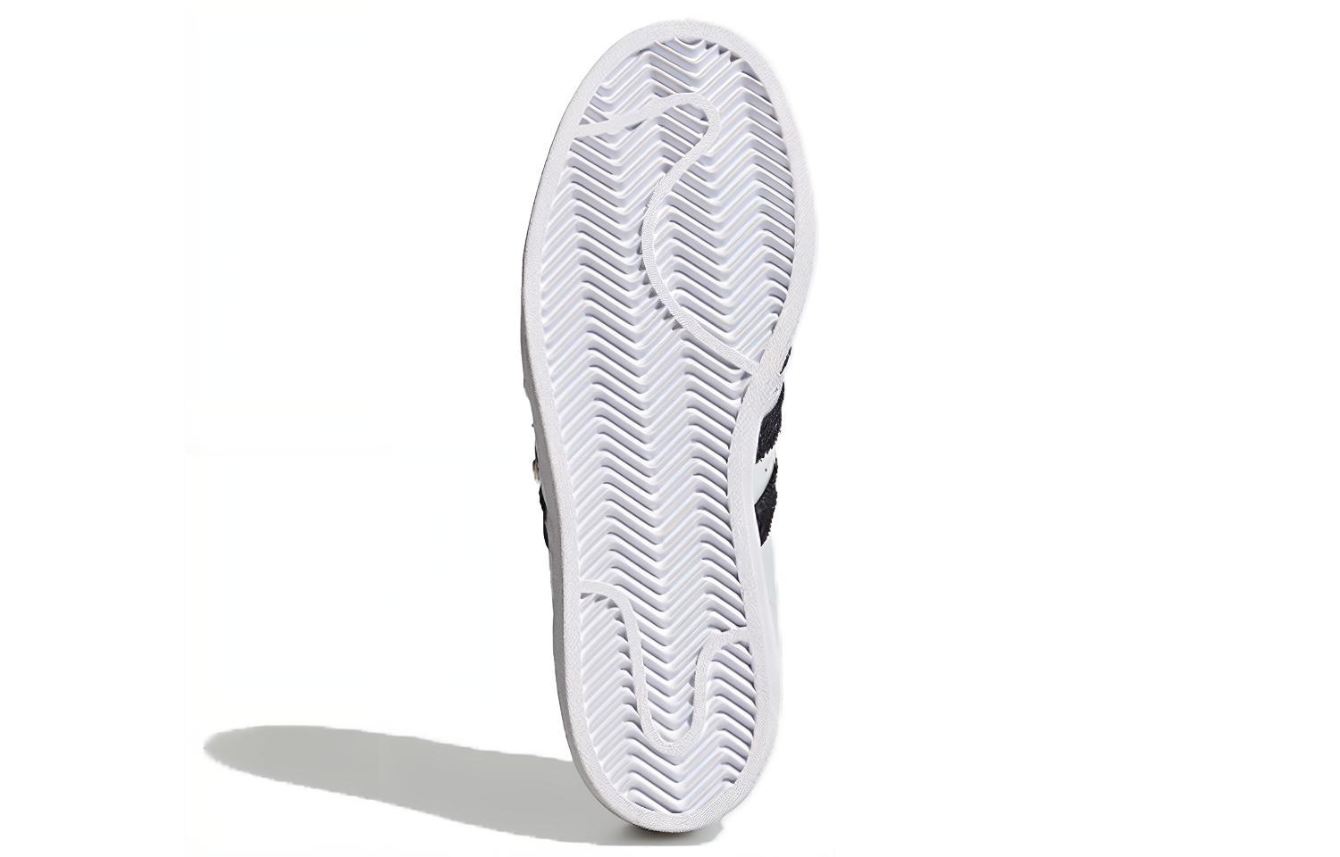 (W) adidas Superstar 'White Black' 圖 6