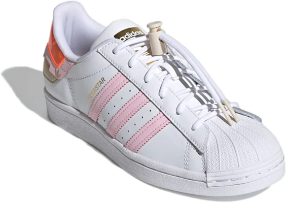 (W) adidas Superstar 'Blanco Rosa Claro' H00659 Lookbook (W) adidas Superstar 'Blanco Rosa Claro' H00659