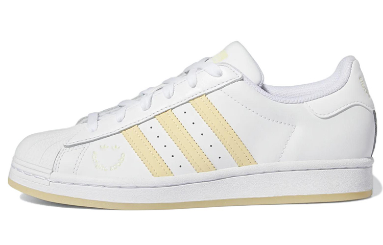 (W) adidas Superstar 'White Easy Yellow'